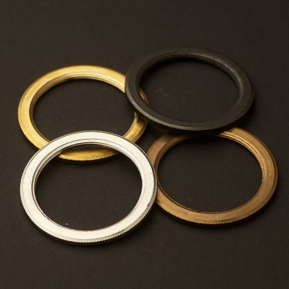 Shade rings for E26 brass socket barrel