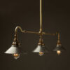 Antique Brass single drop Billiard Table Light rustic steel