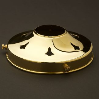 Polished brass 4 1/4 Inch shade fitter