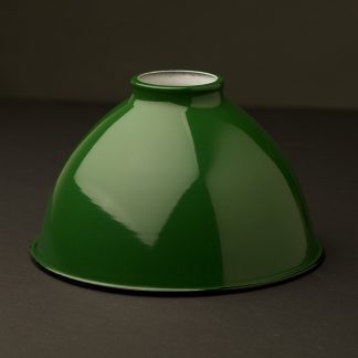 Green dome 2.25 fitter type light shade 7 inch