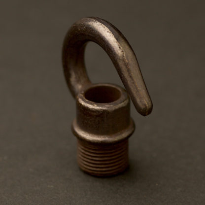 Bronze Brass screw in hook 1/2"