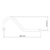 Half inch plumbing pipe goose-neck - Image 2