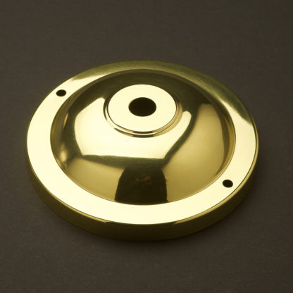 4 inch Polished Brass Wall and Ceiling Plate