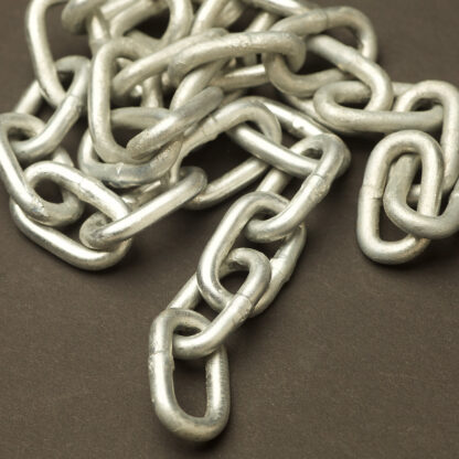 Industrial Lighting Chain Fat Link Zinc Plated