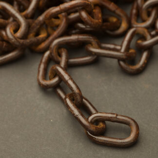 Industrial Lighting Chain Small Link Antiqued Penetroled