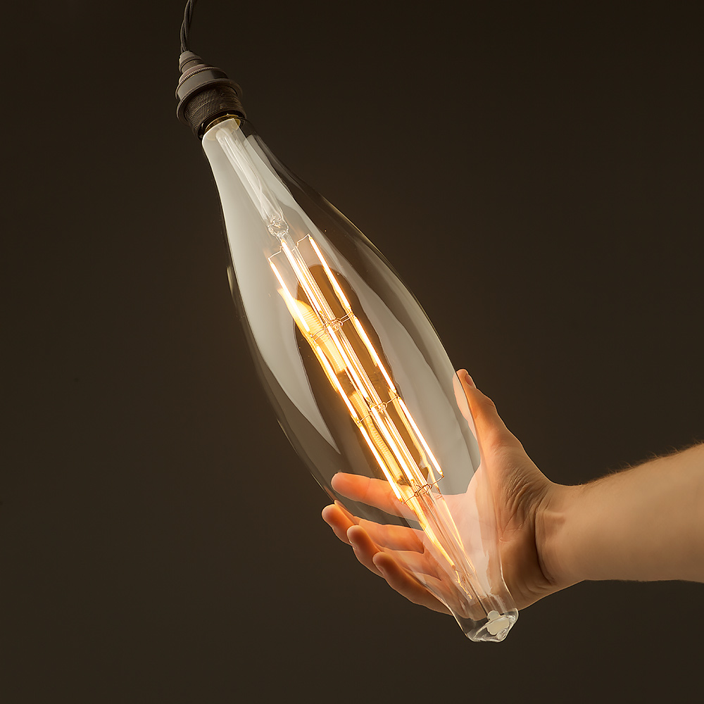 Edison E26 10 Watt Dimmable Filament LED CT 120